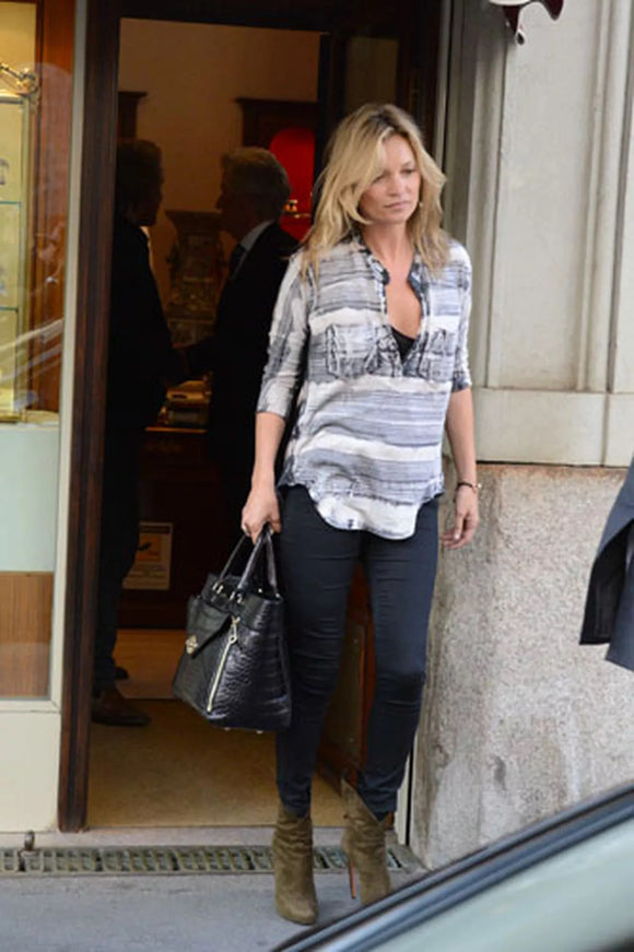 Kate Moss goes shopping in the Pennisi Jewellery