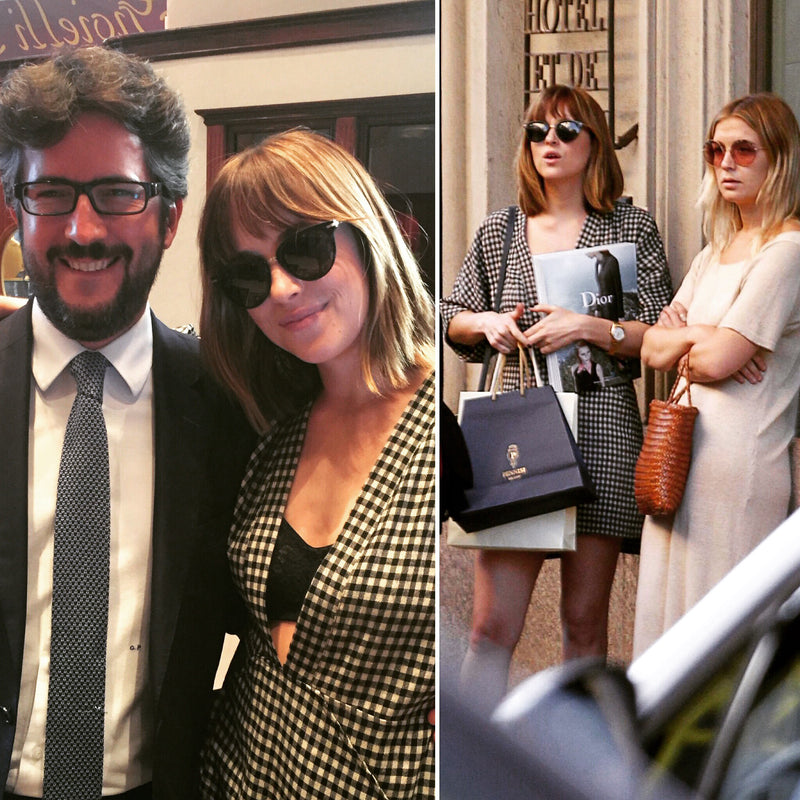 Dakota Johnson shopping Pennisi jewellery