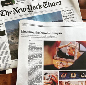 New York Times - Elevating the Humble Hairpin
