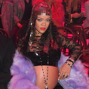 Rihanna wears Pennisi Jewels during Gucci Fashion Show in Milano