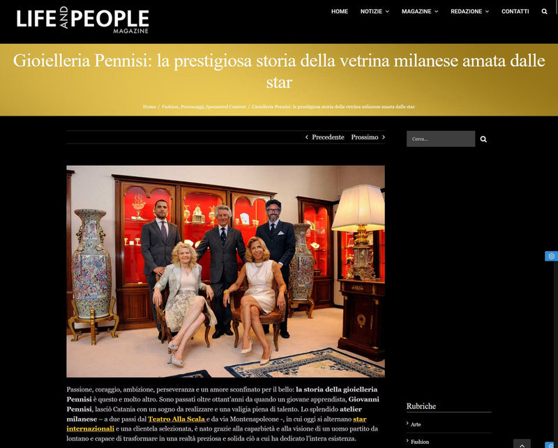 Life and people - The prestigious history of the Milanese shop window loved by the stars