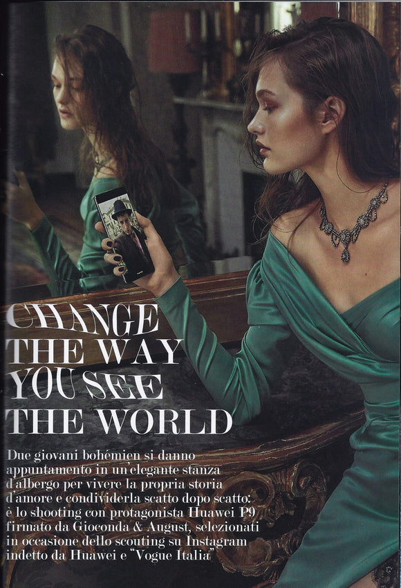 Vogue Italia - Change the way you see the World