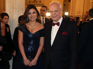Daniela De Souza Pereira wears Pennisi Jewels during La Scala’s gala season premiere