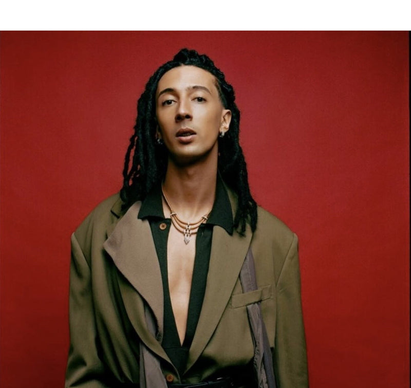 Ghali wears Pennisi for Vanity Fair