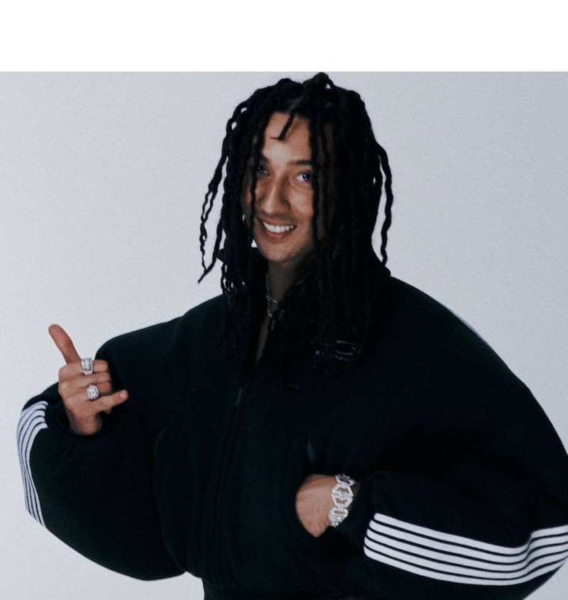 Ghali wears Pennisi for the 2025 Summer Tour
