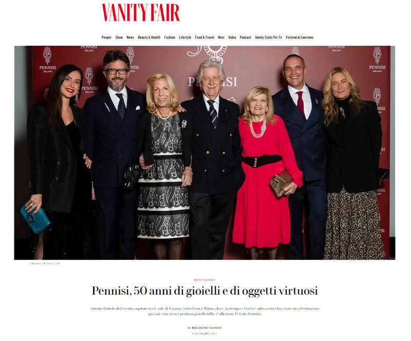 Vanity Fair - Pennisi: 50 years of jewels and virtuous objects