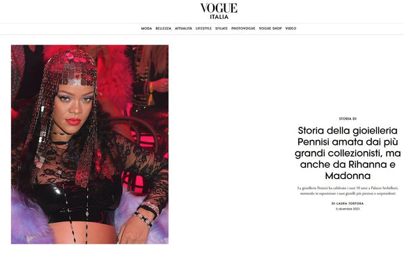 Vogue Italia - Storia della gioielleria Pennisi amata dai più grandi collezionisti, ma anche da Rihanna e Madonna