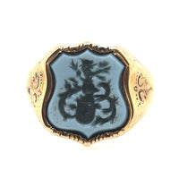 Anello antico con stemma