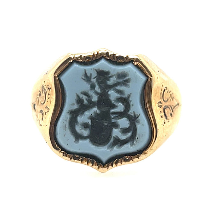 Anello antico con stemma