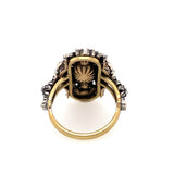 Georgian rose-cut diamond ring 1800 c.a