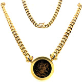 Bulgari monete necklace