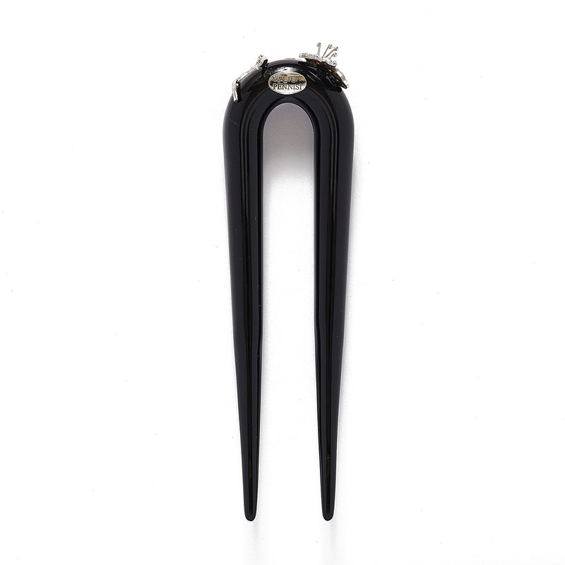 Lilium diamond hairpin by Jenny Walton