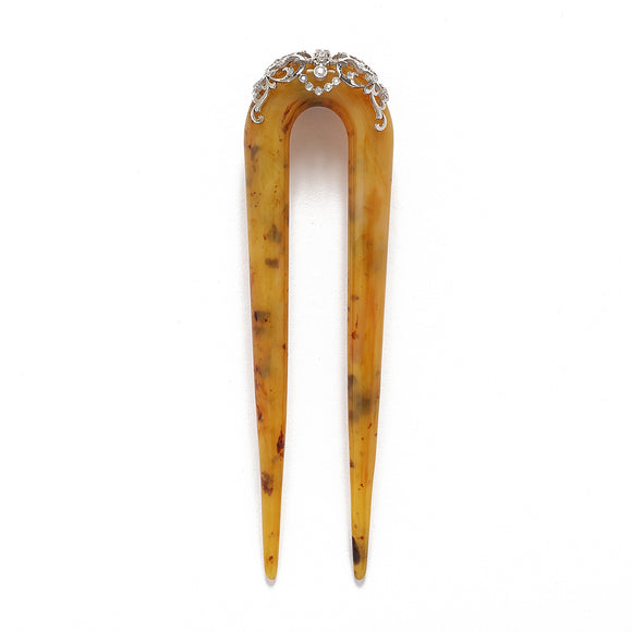 Duchessa diamond hairpin by Jenny Walton