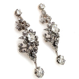 Victorian star diamond earrings