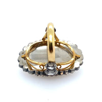 Antico anello con diamanti