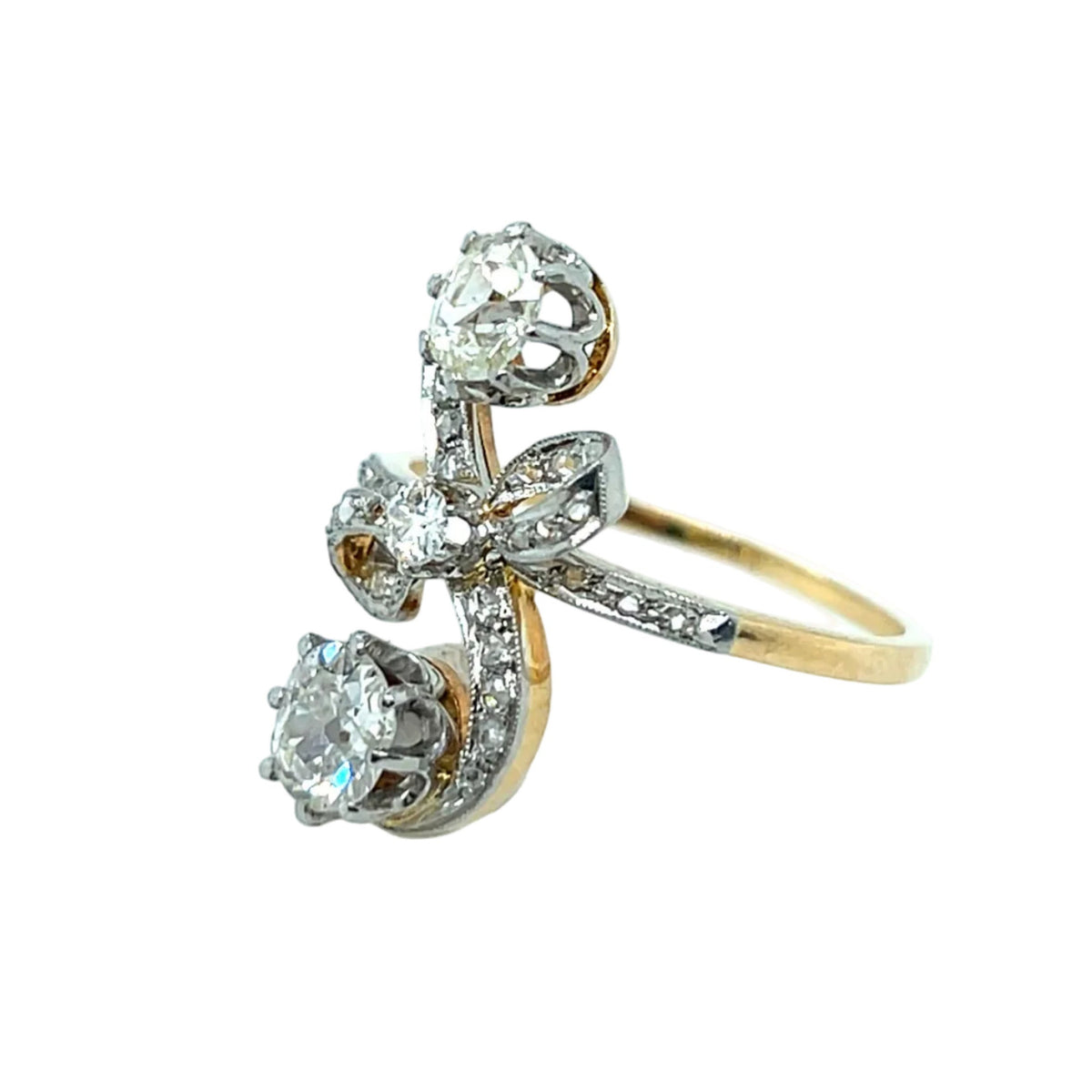 Toi et moi diamond ring, 1910