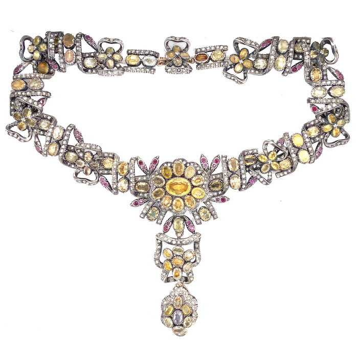 Rara collana georgiana, fine XVIII secolo