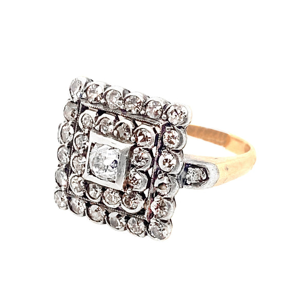 Late Victorian diamond ring
