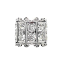 Anello Art Déco in oro e diamanti. 1935