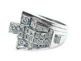 Art Déco platinum and diamond ring, France, 1930