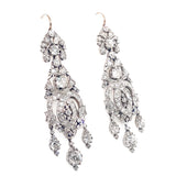 Exquisite Edwardian diamond earrings