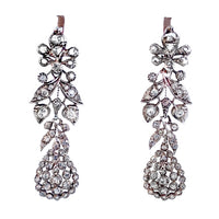 Georgian diamond earrings, 1800 c.a.