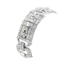 An Art Déco platinum and diamond bracelet, 1930 c.a.