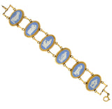 Bracciale Wedgewood in oro giallo, 1830 c.a. 