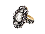 Georgian rose-cut diamond ring 1800 c.a