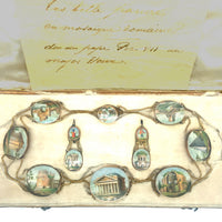 Parure in micromosaico oro