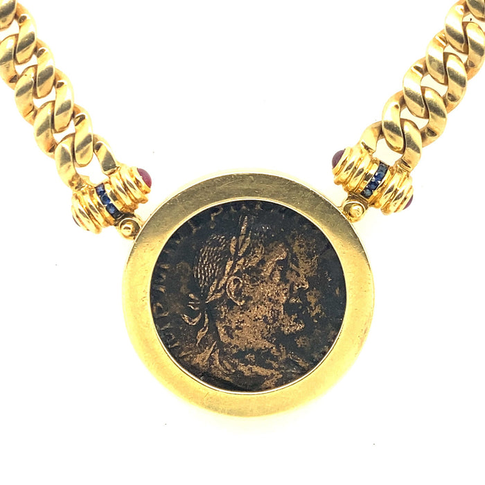 Bulgari monete necklace