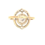 Antique diamond engagement ring