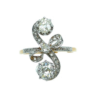Toi et moi diamond ring, 1910