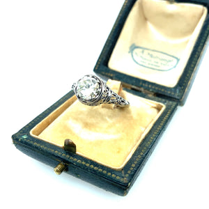 Art Déco diamond engagement ring, 1930