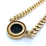Bulgari gold, ancient coin and diamond Monete necklace