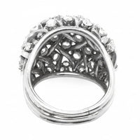 Anello in platino e diamanti 1950