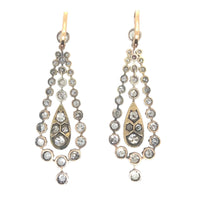 Victorian diamond earrings