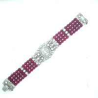 Bracciale per orologio Tissot in platino Art Déco