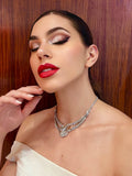  Art Deco platinum and diamond necklace, 1930      Art Deco platinum and diamond necklace, 1930     Art Deco platinum and diamond necklace, 1930     Art Deco platinum and diamond necklace, 1930  Art Deco platinum and diamond necklace, 1930