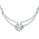 Art Deco platinum and diamond necklace, 1930