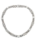 Art Deco platinum and diamond necklace