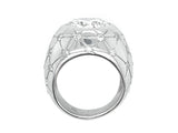 Importante bague en platine et diamants 6 carats