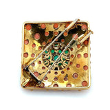 Spilla Van Cleef in oro giallo e diamanti, Parigi 1960