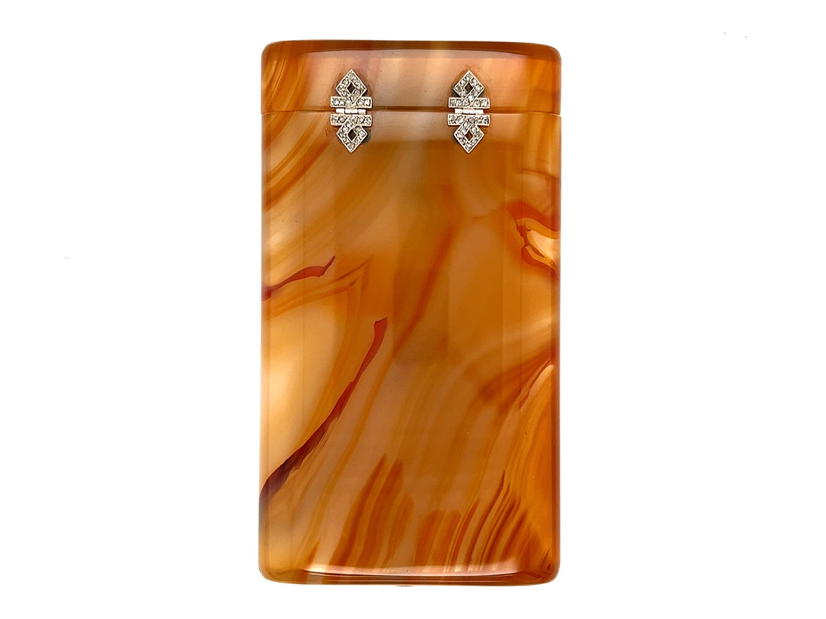 platinum cigarette case Janesich Art Déco agate, platinum and diamond cigarette case. – Gioielleria Pennisi platinum cigarette case Janesich Art Déco agate, platinum and diamond cigarette case. – Gioielleria Pennisi