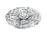 Edwardian platinum and diamond pendant