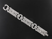 An Art Déco platinum and diamond bracelet, 1930 c.a.