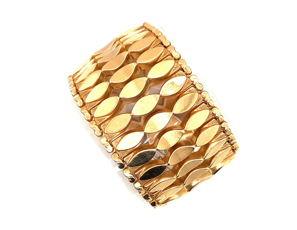 Retro italian yellow gold bracelet. 1950