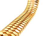 Retro italian yellow gold bracelet. 1950
