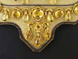 A Georgian XIX Century gold and citrine parure.