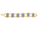 Georgian yellow gold Wedgewood bracelet